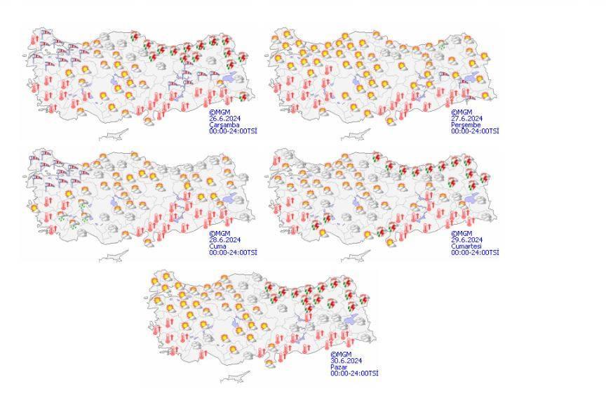 Çok kuvvetli yağış geliyor! Meteoroloji 5 il için yeni uyarı yaptı - Resim: 2